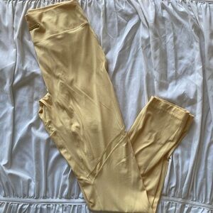 Gymshark X Whitney Simmons Yellow Leggings